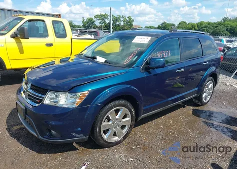 2013 Dodge Journey Crew from USA, damaged, VIN 3C4PDDDGXDT589567